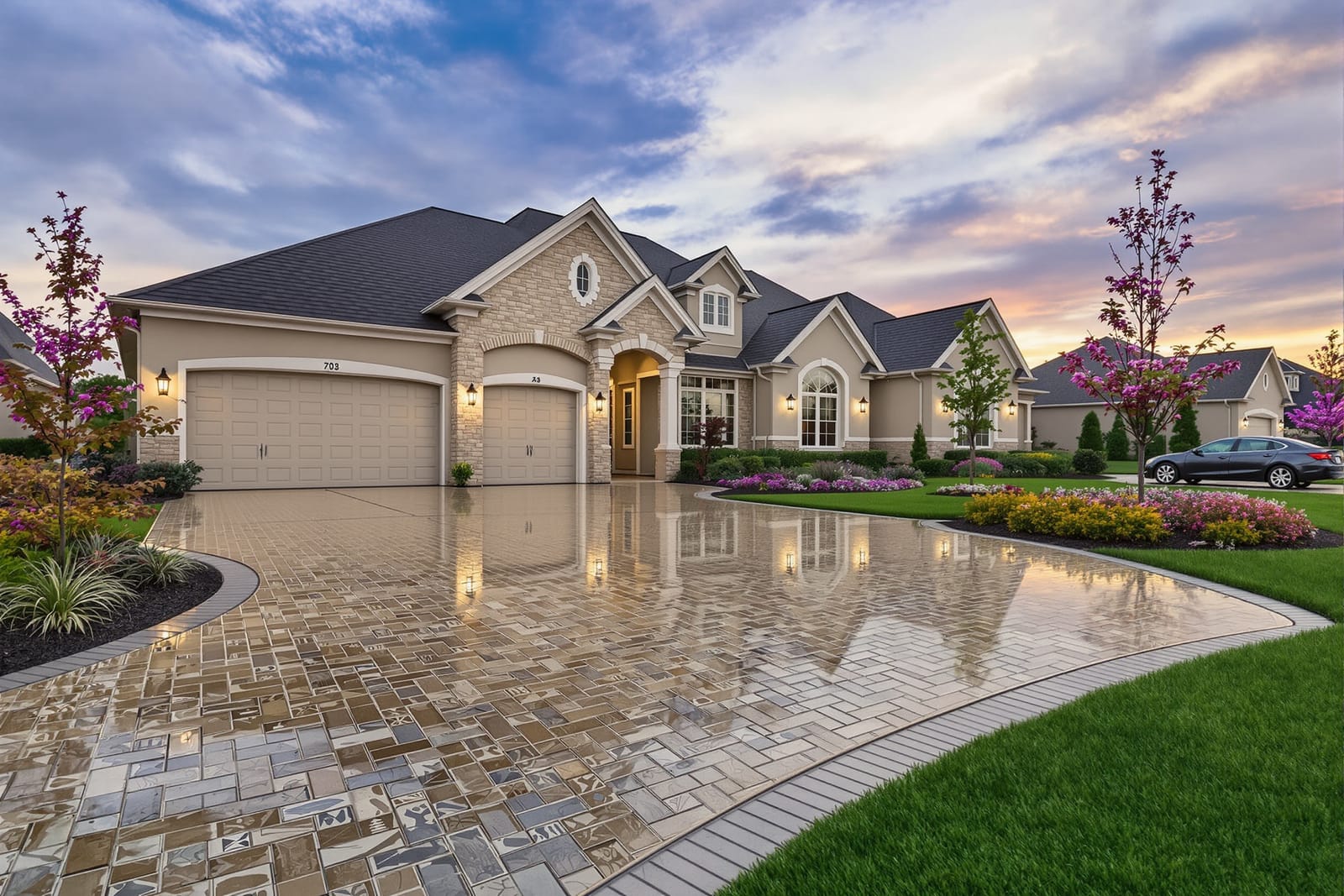 Commercial Stamped & Decorative Concrete