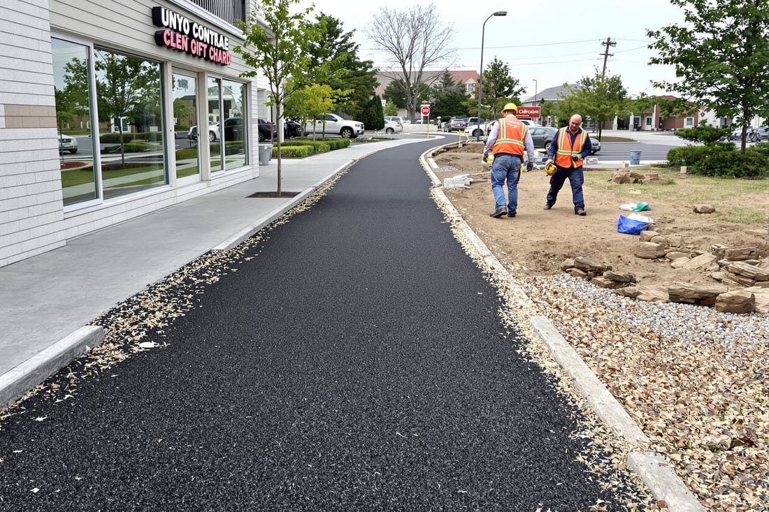 Asphalt Pathways, Sidewalks, and Trails