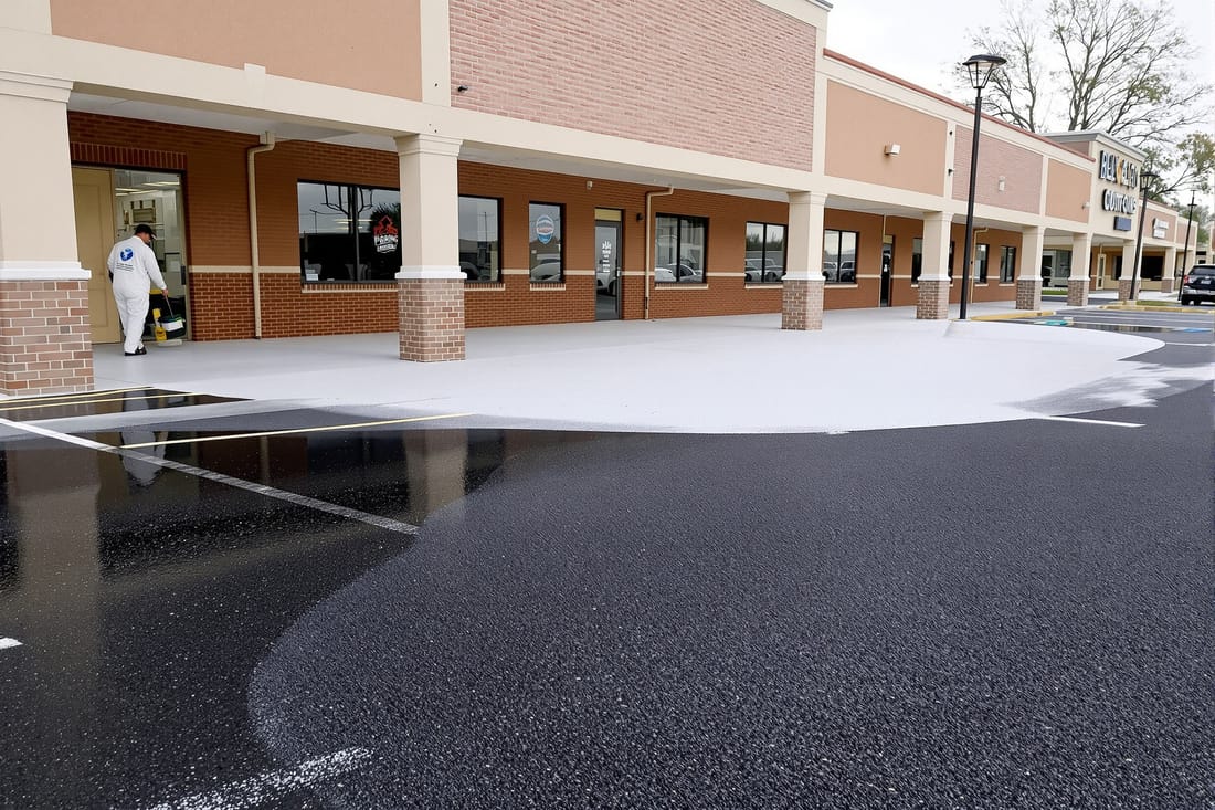Parking Lot Sealcoating & Maintenance