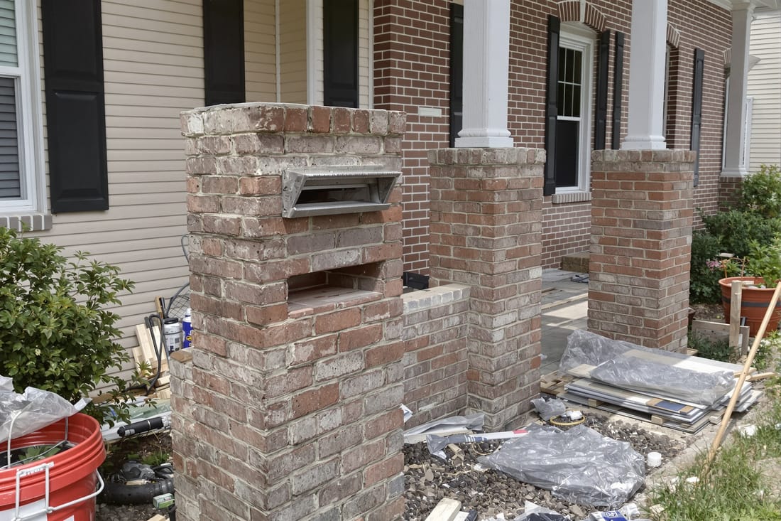 Brick Mailboxes