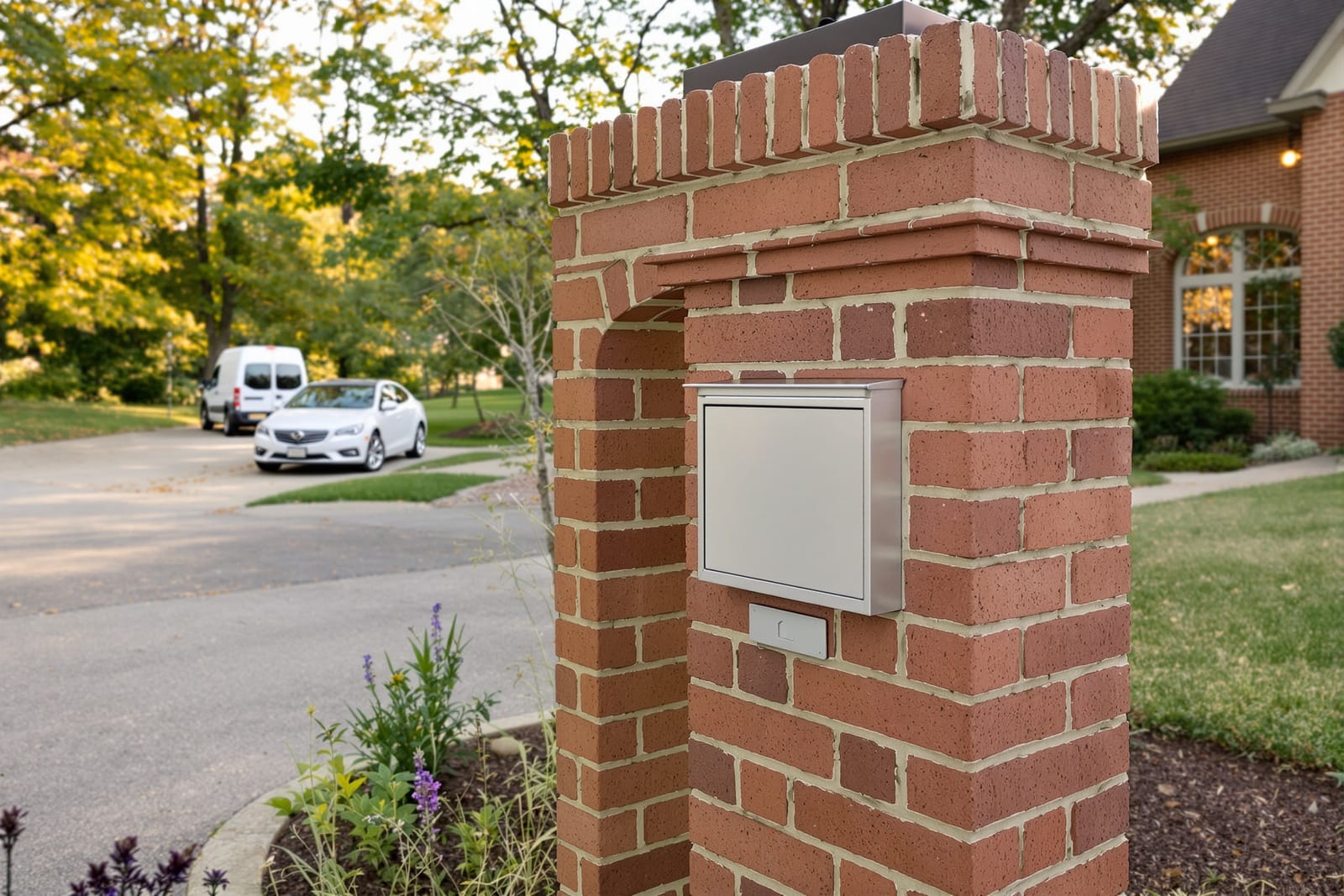 Brick Mailboxes