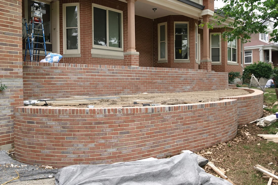 Brick Retaining Walls