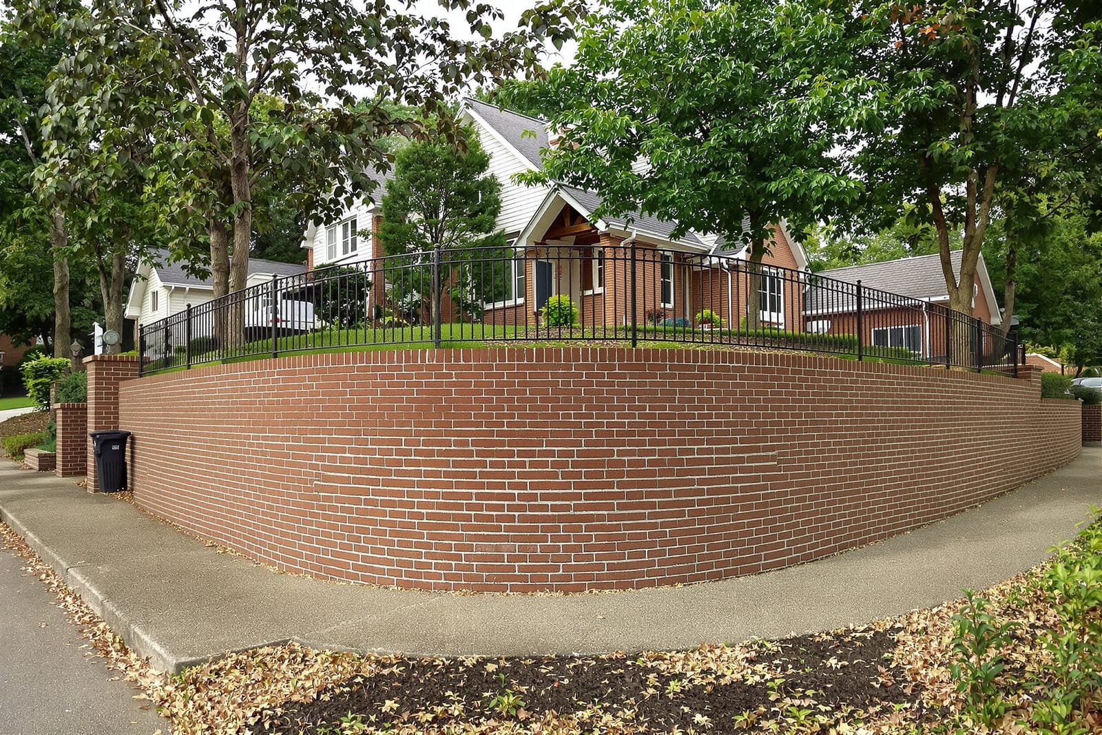 Brick Retaining Walls