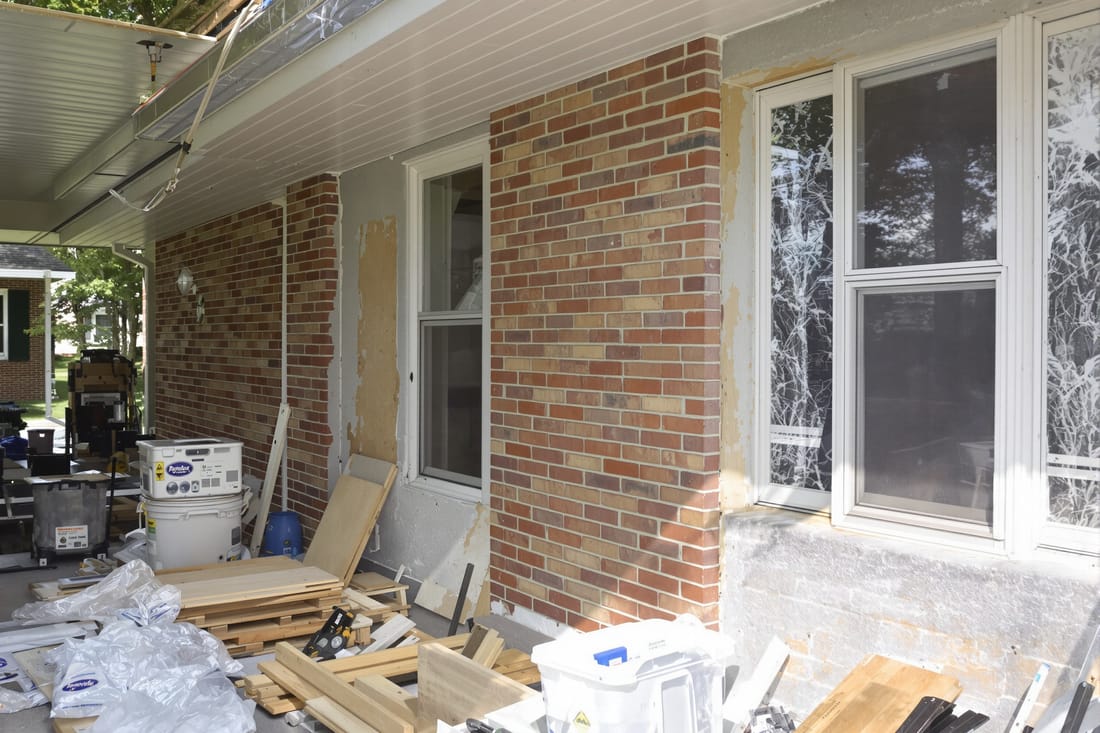 Brick Veneer Installation