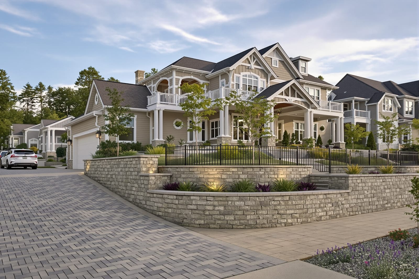 Site Walls and Hardscapes