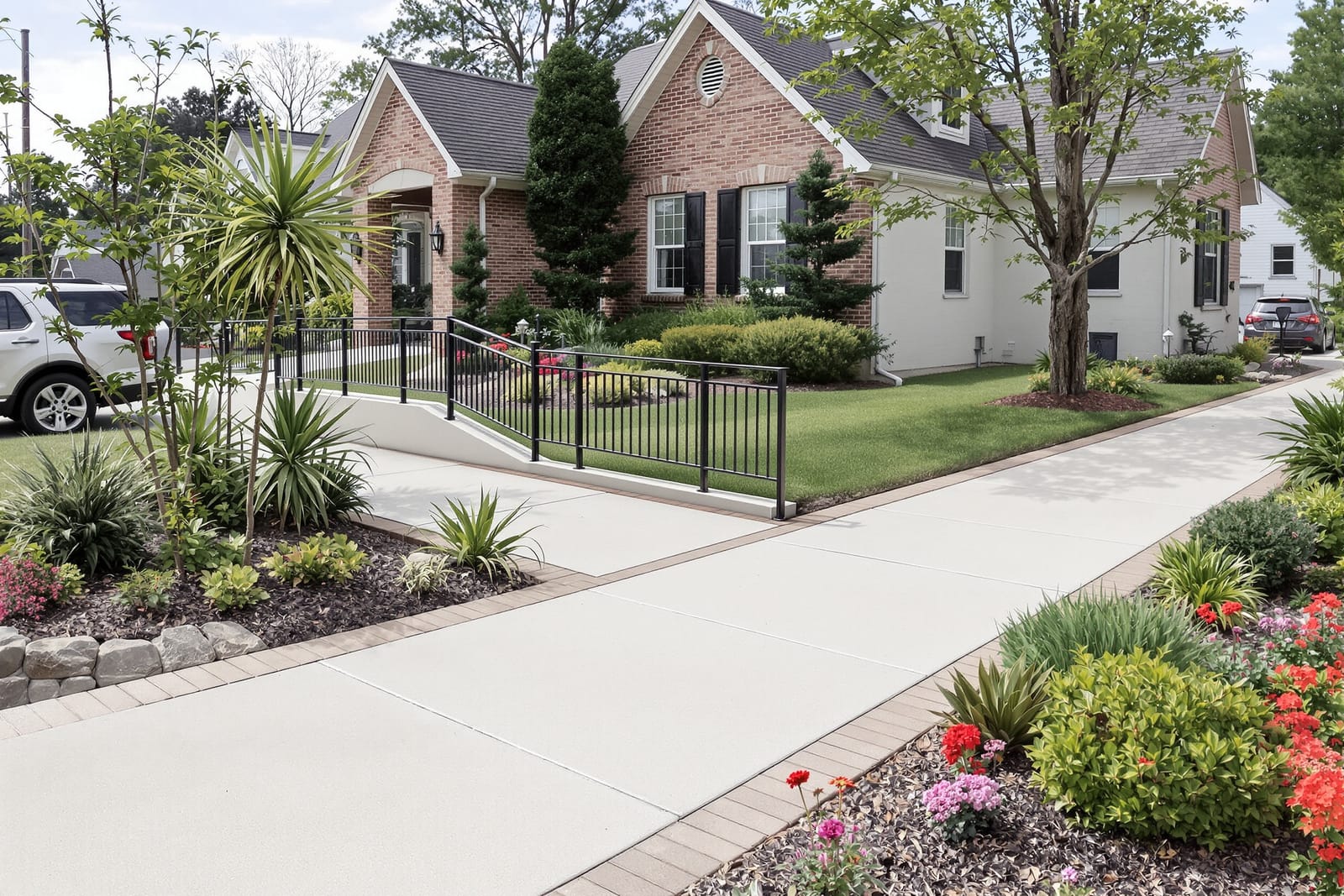 Commercial Sidewalks & ADA Ramps