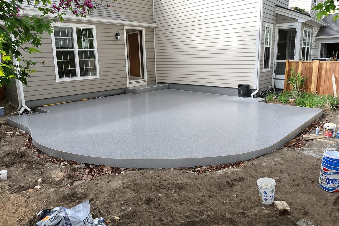 Concrete Patio Installation