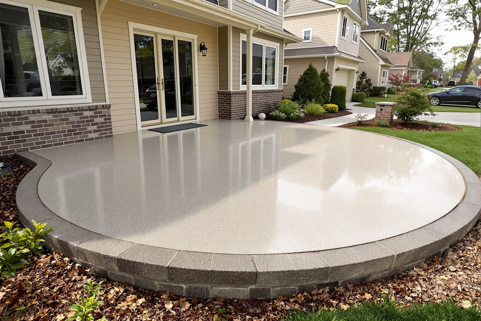 Concrete Patio Installation