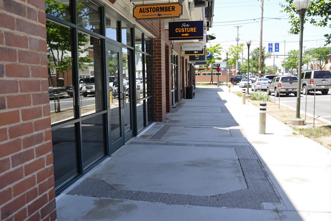 Commercial Sidewalks & ADA Ramps