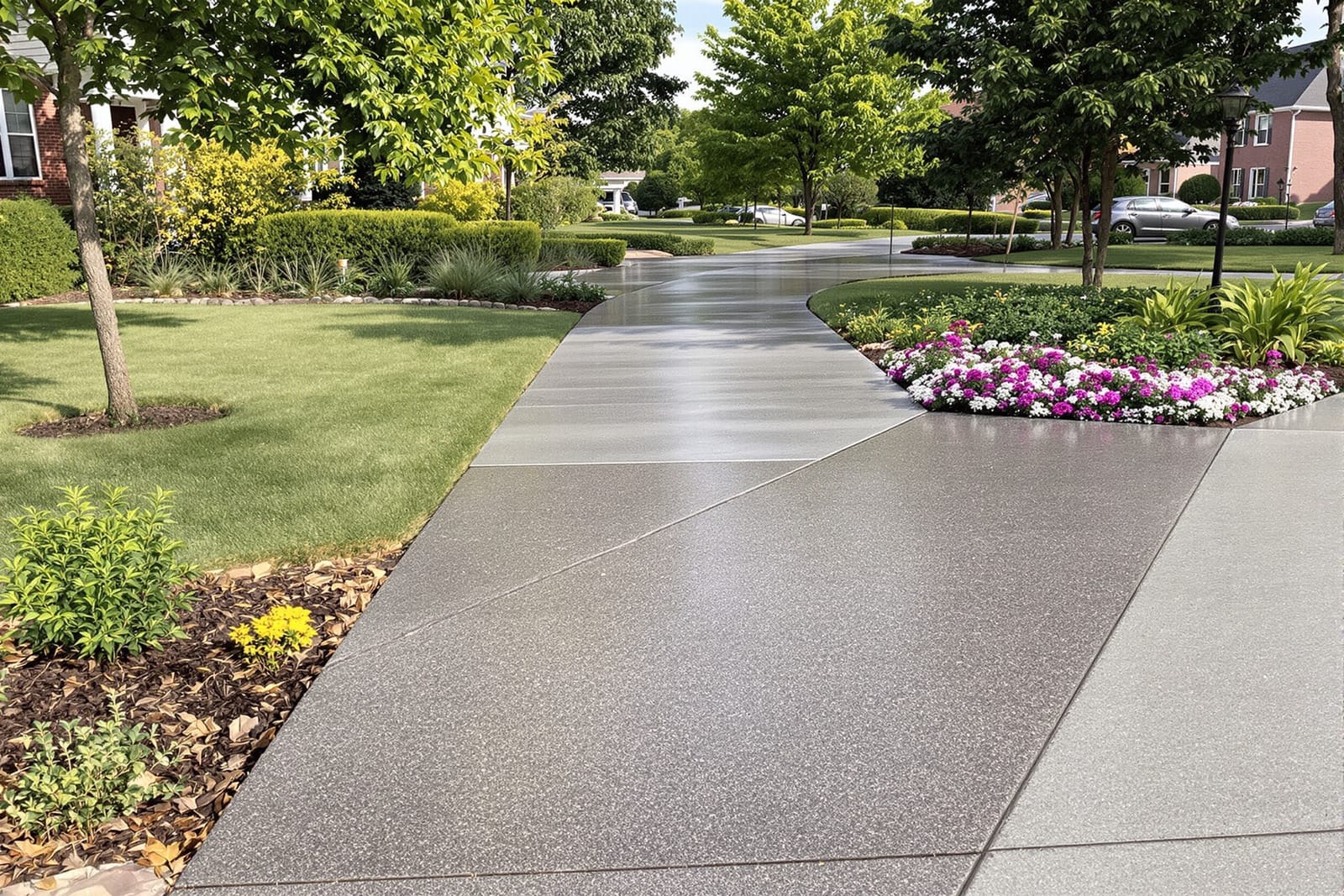Concrete Walkways & Sidewalks