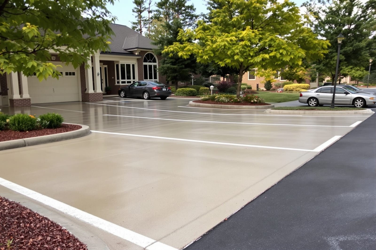 Parking Lot Concrete