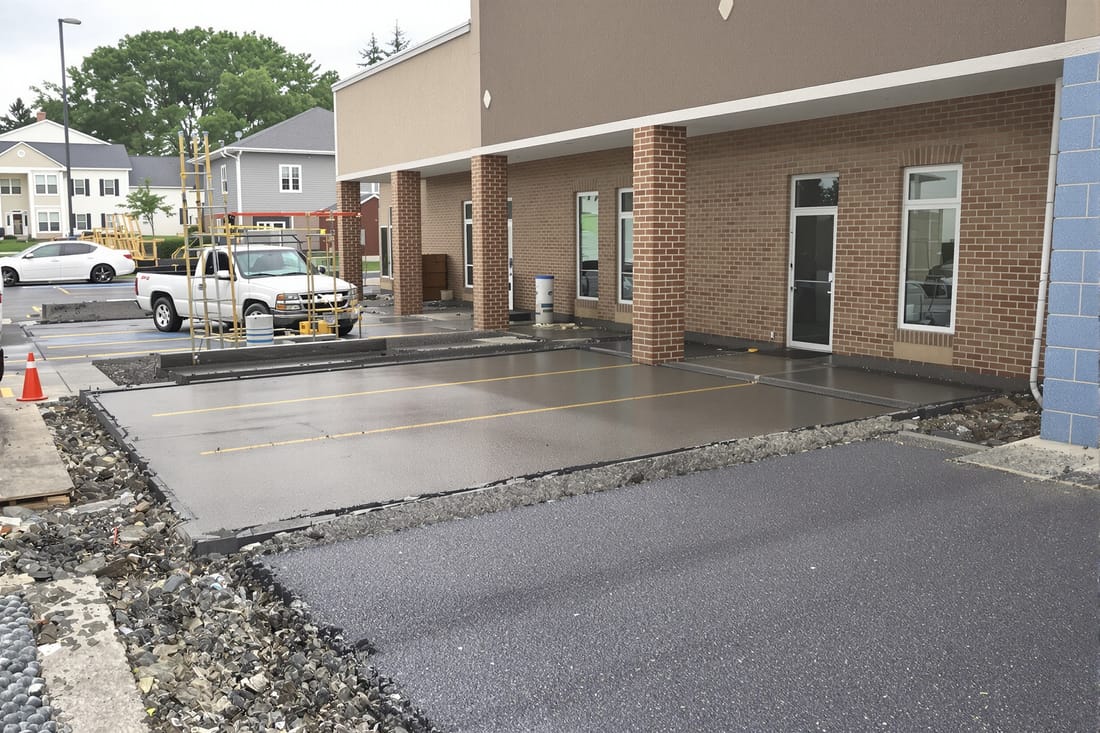 Parking Lot Concrete
