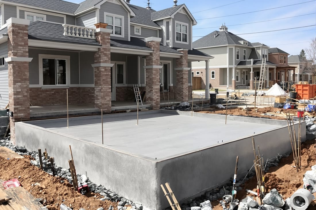 Commercial Concrete Foundations & Footings