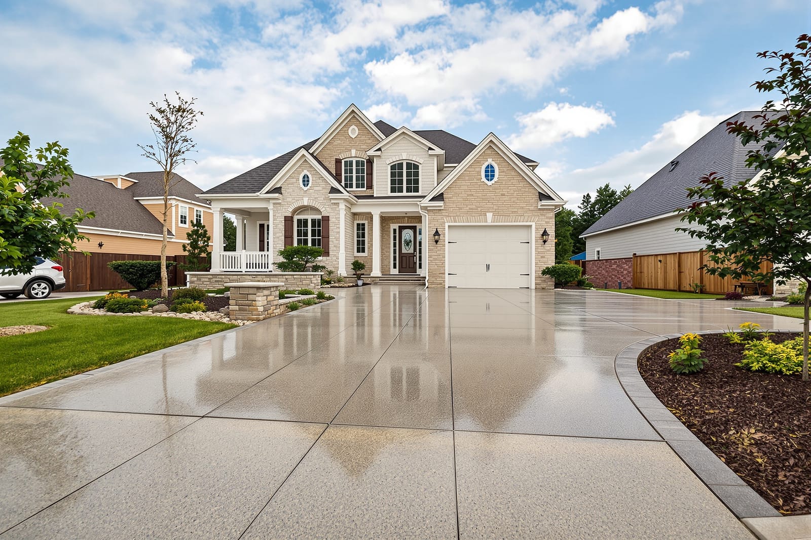 Concrete Contractor professionals at work