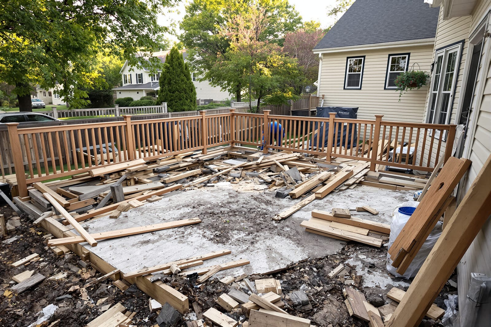 Deck, Patio and Porch Demolition