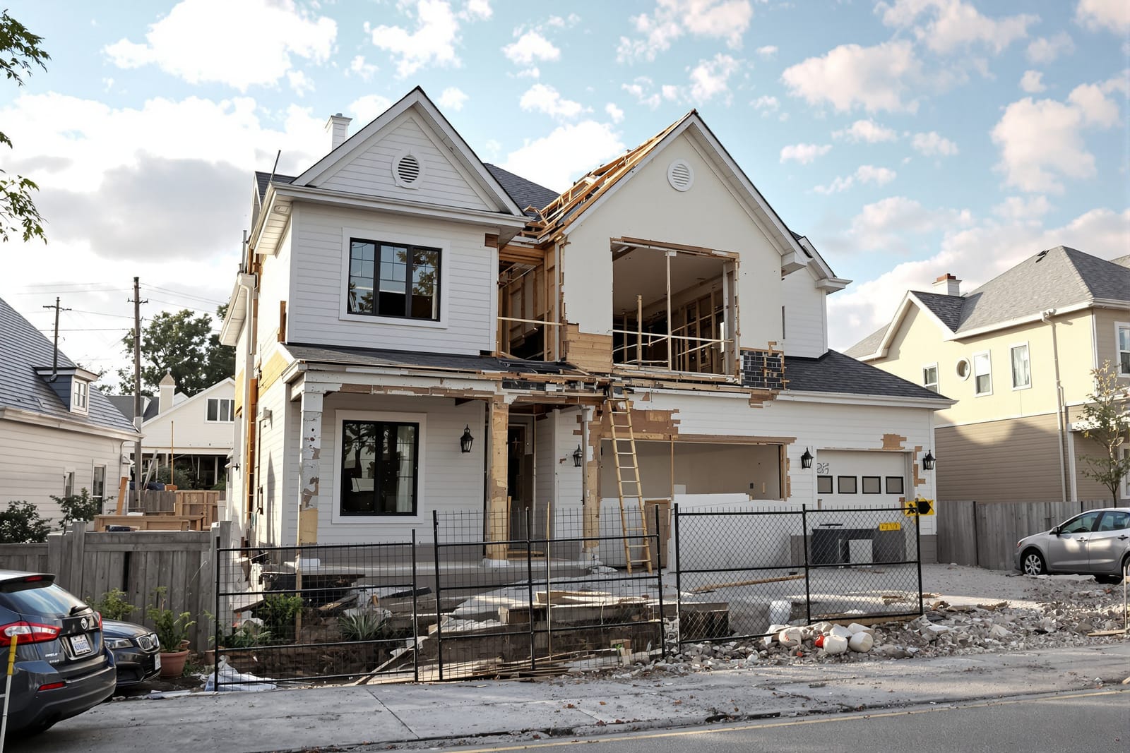 Residential Demolition Debris Hauling and Disposal