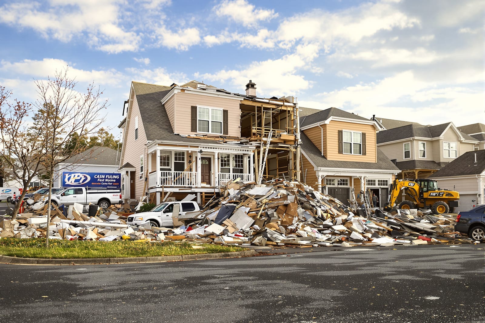 Commercial Demolition Debris Hauling and Disposal