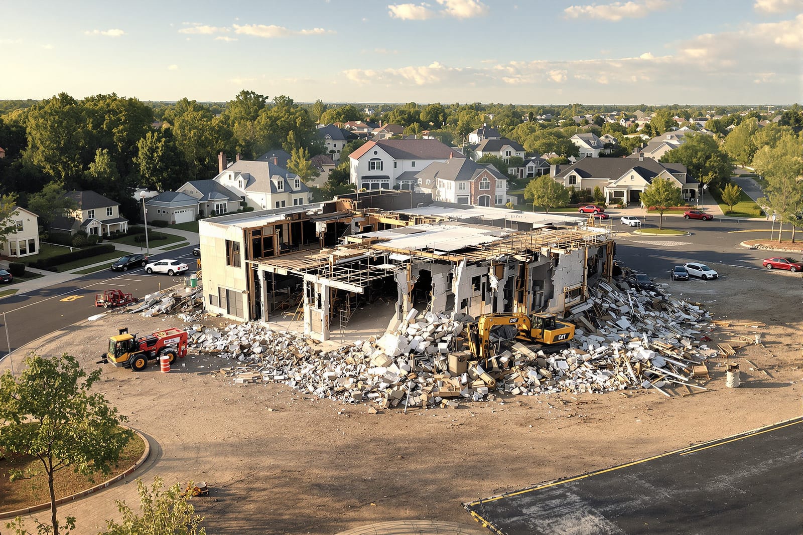 Explosive and Implosion Demolition
