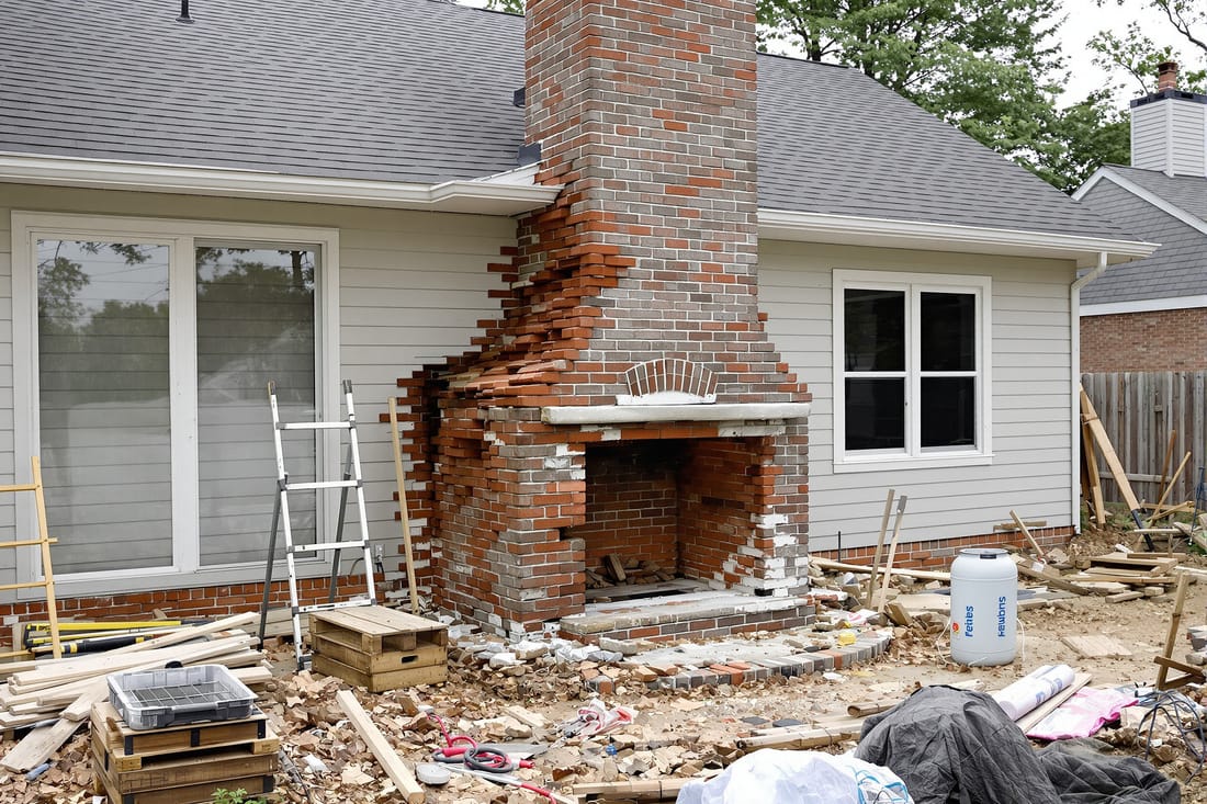 Chimney and Fireplace Demolition