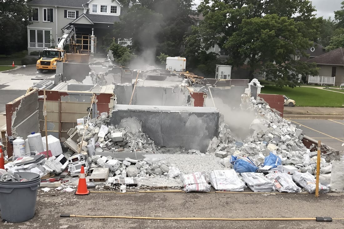 Explosive and Implosion Demolition