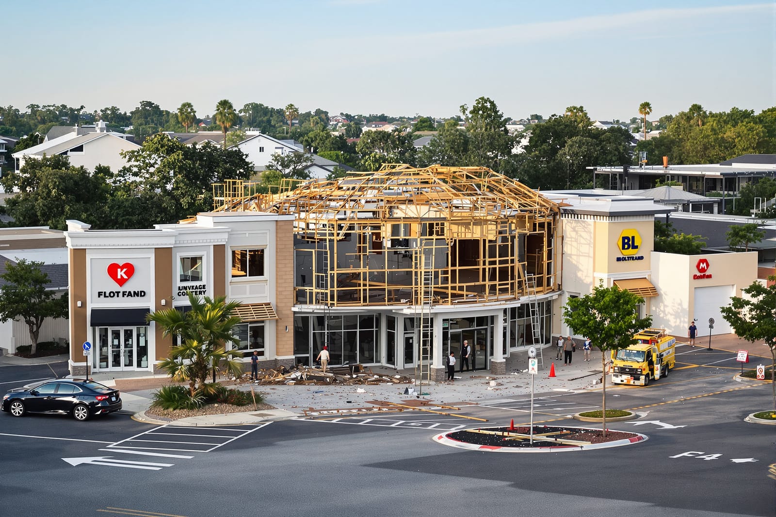 Mall, Retail and Restaurant Demolition